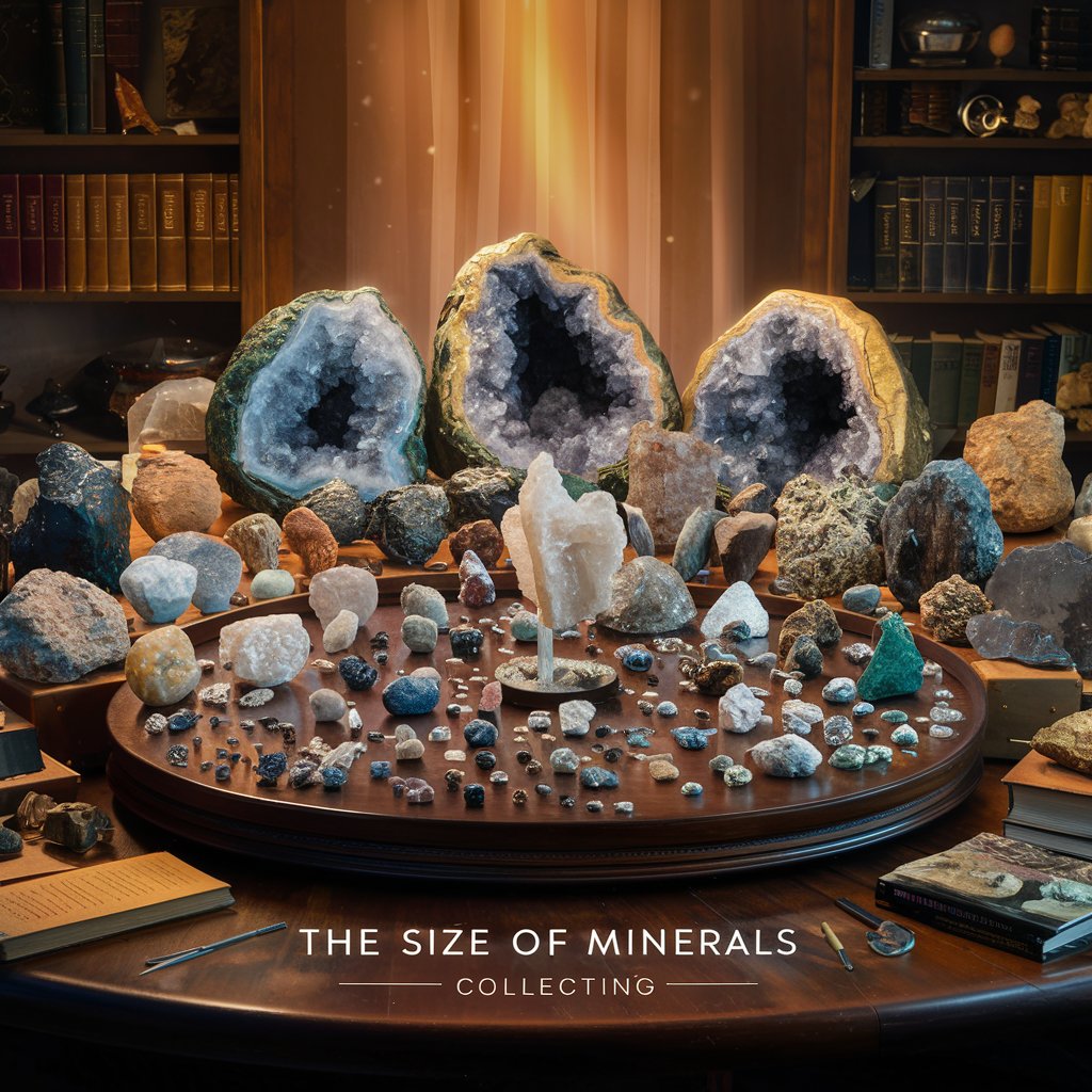 El tamaño de los minerales – Coleccionismo
