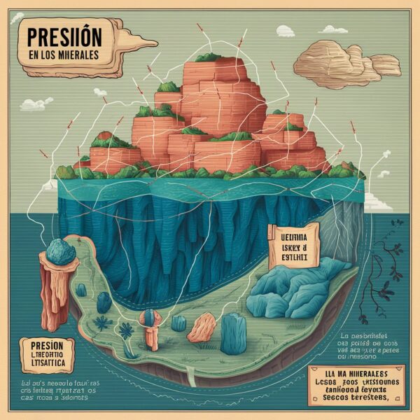 La presión en los minerales