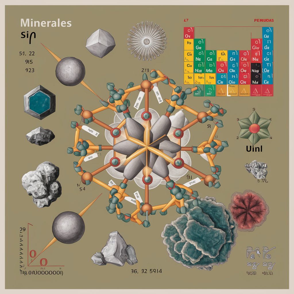 La composición quimica definida en los minerales